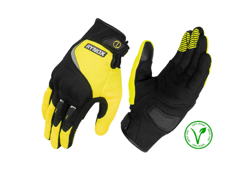 RYNOX-HELIUM GT-RIDING GLOVE-YELLOW