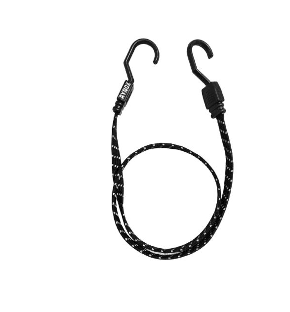 RYNOX-GRIPPER REFLECTIVE-BUNGEE STRAP-BLACK