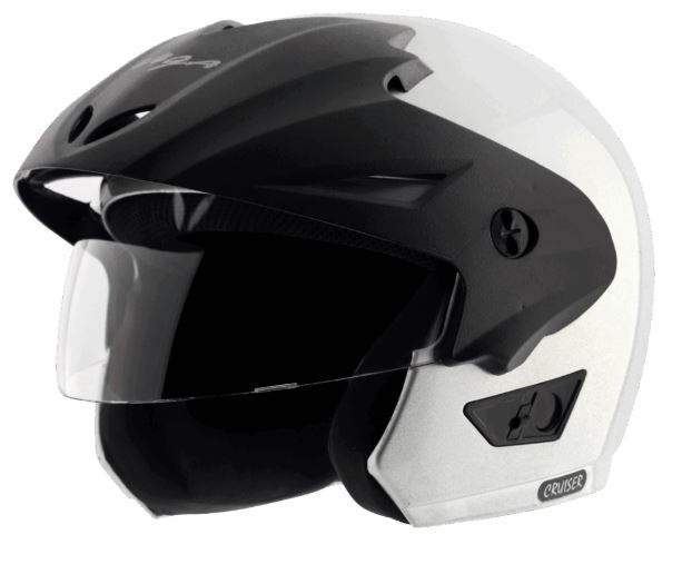 VEGA - VEGA CRUISER DX - HALF FACE HELMET - W/P SILVER