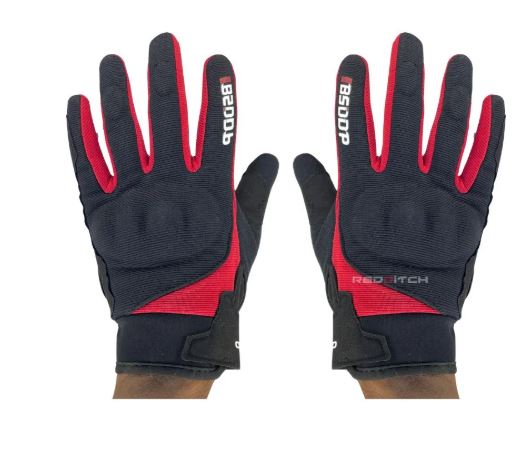 AS - BSDDP - RIDING GLOVE - BLK/RED
