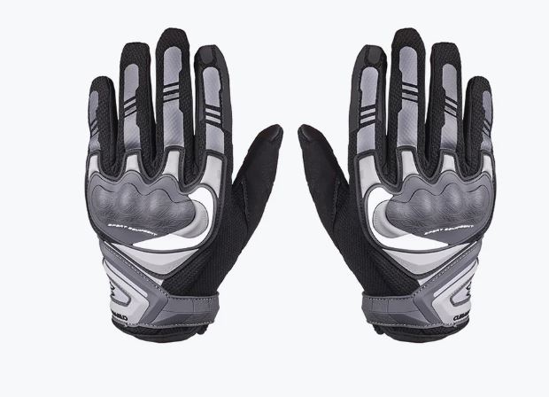 AS - CUIRASSIER - RIDING GLOVE - BLK/GREY 