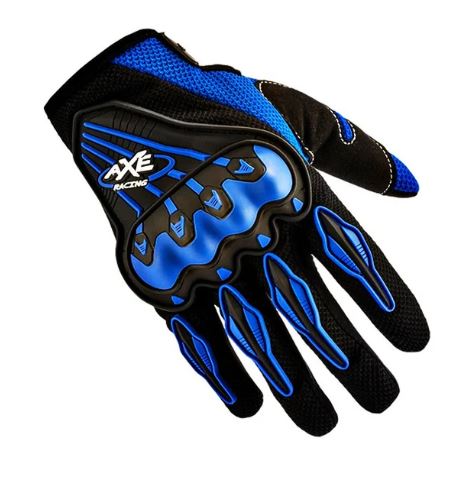 AS - AXE RACING - OFFROAD GLOVE - BLK/BLU