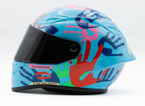 AS - AGV K1 - PET'S HELMET - BLU