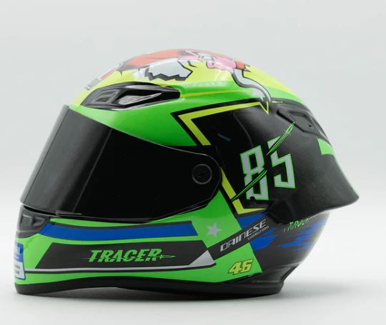 AS - AGV TRACER 85 - PET'S HELMET - GREEN