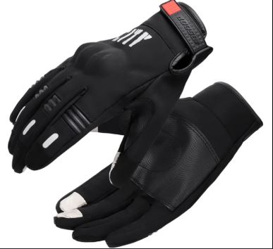 AS - CITY FULL TOUCH - RIDING GLOVE - BLK 