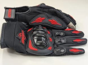 AS - BSDDP - OFFROAD GLOVE - BLK/RED