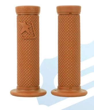 AS - 5 STAR HAND GRIP - MOTOR CYC ACC. - BROWN