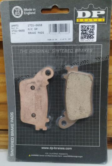 DP BRAKES - DP973 1721-0658 M/C - BRAKE PAD