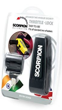 SCORPION-THROTTLE LOCK-MOTOR CYC ACC.-BLACK