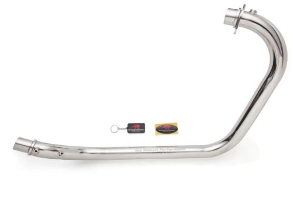 RRP - VERTEX HEADER PIPE - SILENCER - POLISH