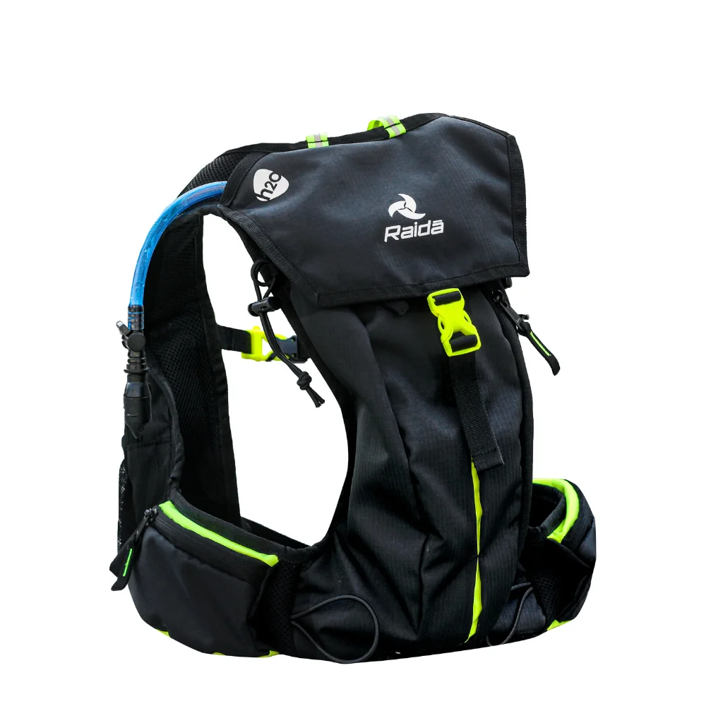 RAIDA-HYDRATION BAG-BLK/HIVIZ