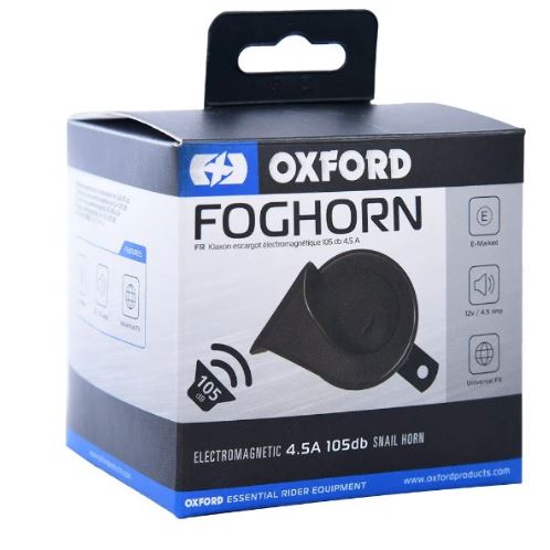 OXFORD-FOGHORN 12V-MOTOR CYC ACC-BLK