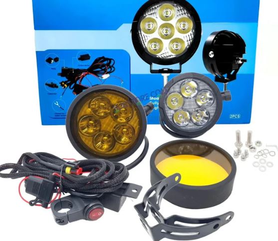 HJG-5LED CAP ROUND PAIR FOGLIGHT-LIGHT