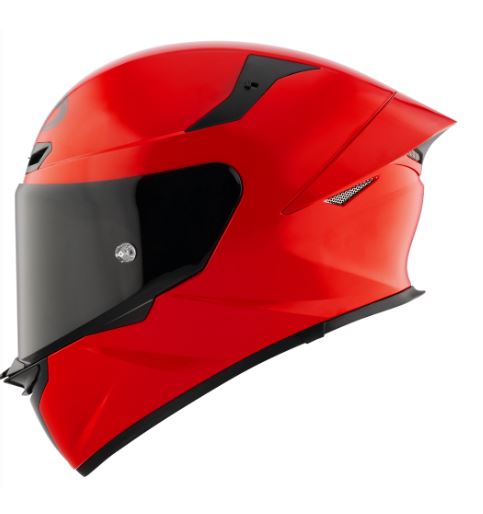 KYT - TT-REVO PLAIN GARA - FULL FACE HELMET - RED