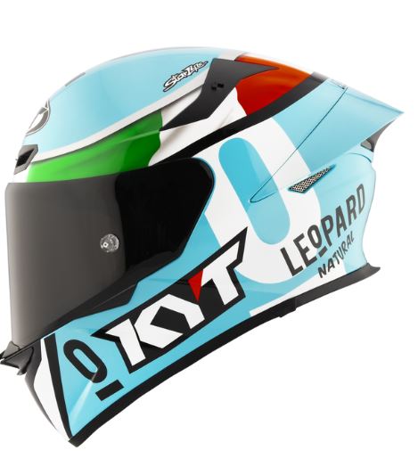 KYT - TT-REVO LEOPARD REP TRICOLORE - FULL FACE HELMET 
