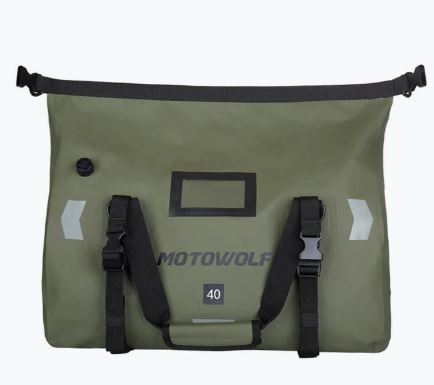 MOTOWOLF - TRAVEL BAG - BAGPACK - OLIVE GREEN - 40L