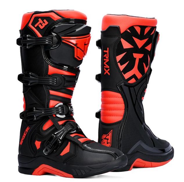TR - T3 - OFFROAD BOOT - BLK/RED