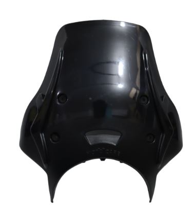 MC-TRIUMPH SPEED400 VISOR-MOTOR CYC ACC-BLK