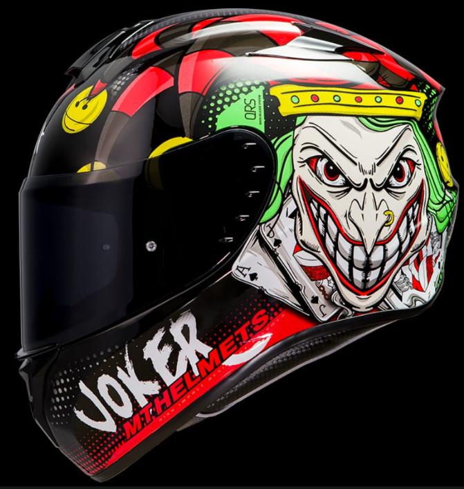 MT-TARGO PRO JOKER-FULL FACE HELMET-GLOSS BLK
