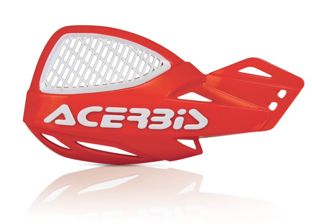 ACERBIS-MX UNICO VENTED-HANDGUARD-ORANGE/WHITE