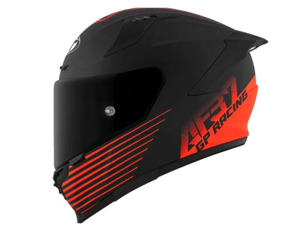 KYT - STRIKER 2V AF37 MATT - FULL FACE HELMET - BLACK RED